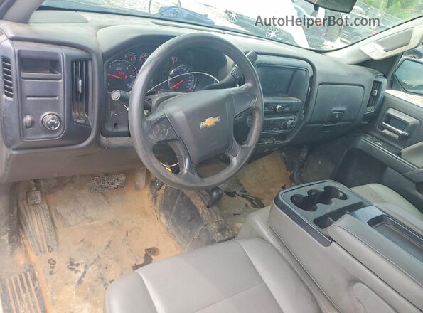 1GCNKNECXJZ102029 2018 CHEVROLET 1500 White Widok deski rozdzielczej