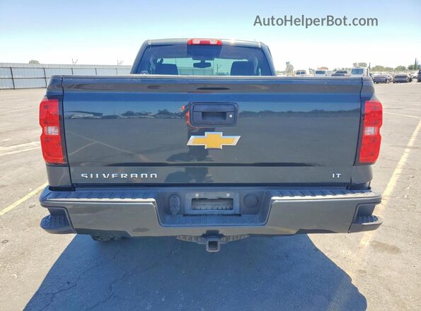 1GCNKREC4HZ238514 2017 CHEVROLET SILVERADO Black უკანა ხედი