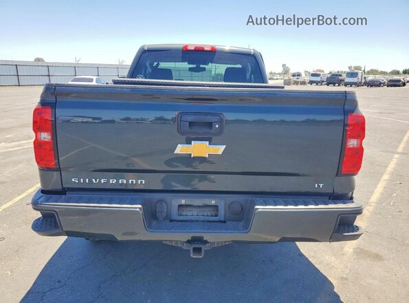1GCNKREC4HZ238514 2017 CHEVROLET SILVERADO Black უკანა სავარძლების ხედი