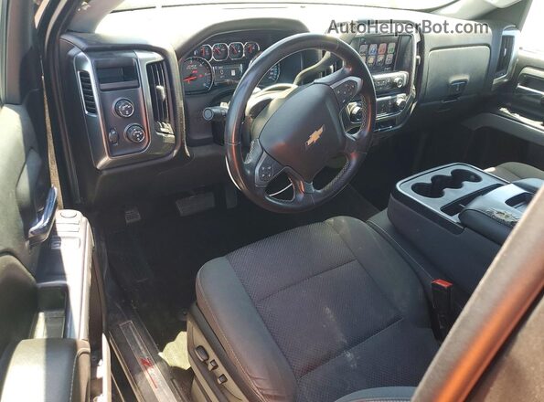 1GCNKREC4HZ238514 2017 CHEVROLET SILVERADO Black წინა პანელის ხედი