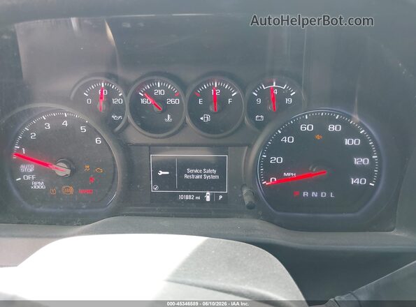 1GCPAAED3PZ292617 2023 CHEVROLET SILVERADO White Vista de los asientos traseros