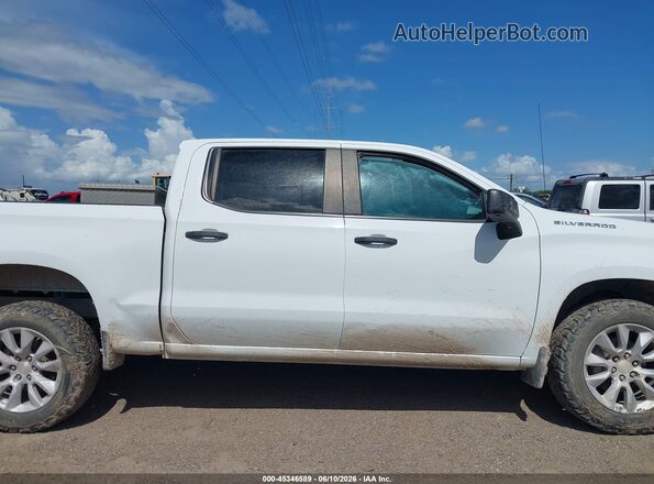 1GCPAAED3PZ292617 2023 CHEVROLET SILVERADO White Vista interior trasera