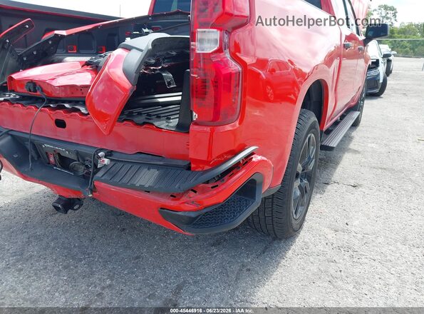 1GCPABEK1SZ174367 2025 CHEVROLET SILVERADO Red Vista frontal