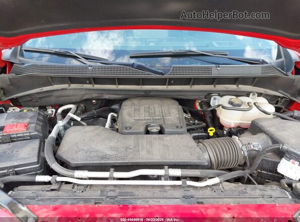 1GCPABEK1SZ174367 2025 CHEVROLET SILVERADO Red Vista trasera