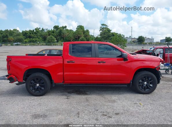 1GCPABEK1SZ174367 2025 CHEVROLET SILVERADO Red Vista interior de 360 grados