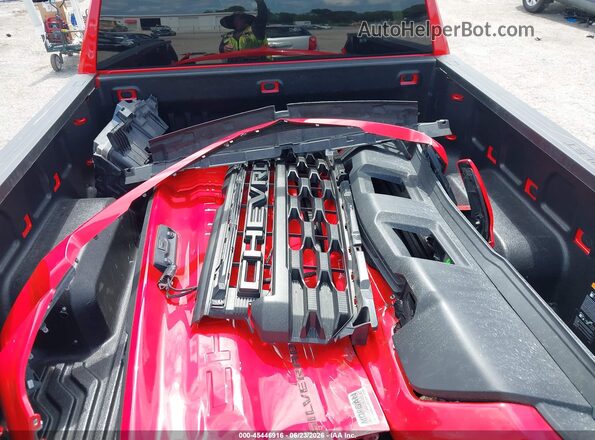1GCPABEK1SZ174367 2025 CHEVROLET SILVERADO Red Vista del cuadro de instrumentos