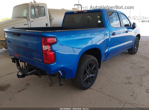 1GCPABEK3TZ169429 2026 CHEVROLET SILVERADO Синий Задняя правая четверть