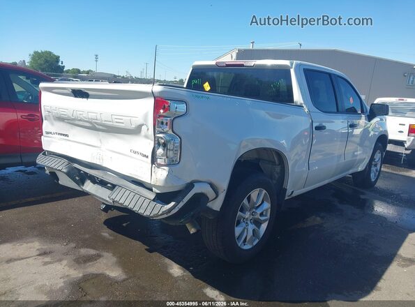 1GCPABEK8RZ215815 2024 CHEVROLET SILVERADO White უკანა მარჯვენა