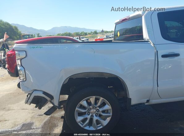 1GCPABEK8RZ215815 2024 CHEVROLET SILVERADO White წინა ხედი