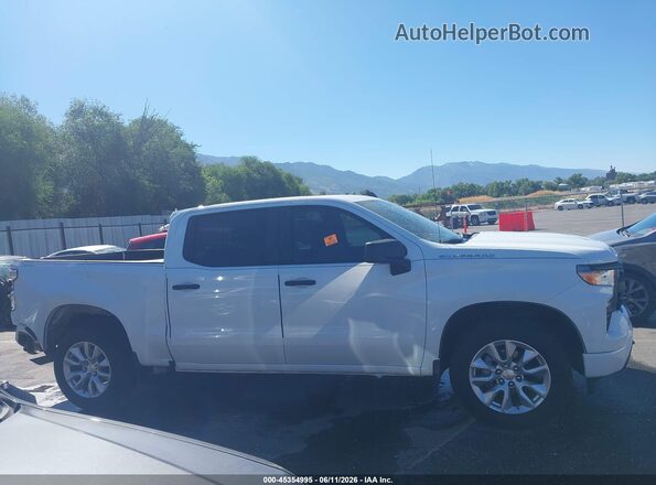 1GCPABEK8RZ215815 2024 CHEVROLET SILVERADO White უკანა სალონის ხედი