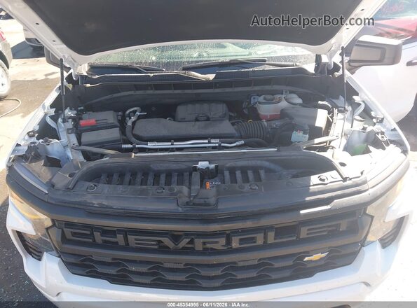 1GCPABEK8RZ215815 2024 CHEVROLET SILVERADO White უკანა ხედი