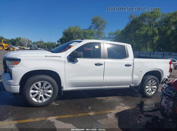 1GCPABEK8RZ215815 2024 CHEVROLET SILVERADO White სალონის 360-გრადუსიანი ხედი