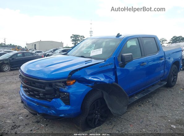 1GCPABEK8SZ133170 2025 CHEVROLET SILVERADO Blue წინა ხედი
