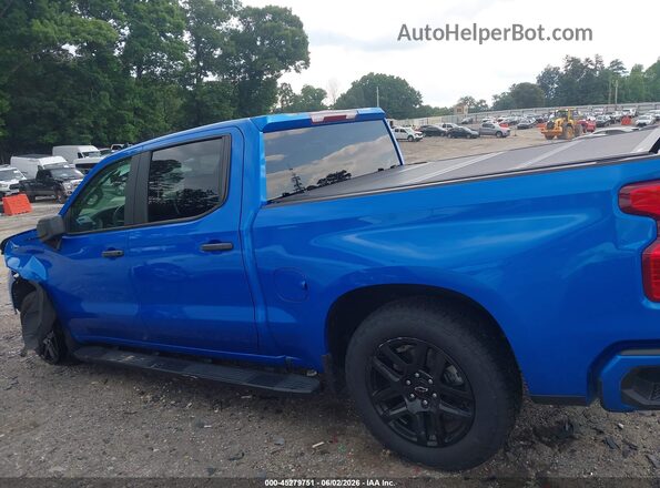 1GCPABEK8SZ133170 2025 CHEVROLET SILVERADO Blue სალონის 360-გრადუსიანი ხედი