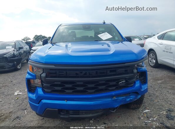 1GCPABEK8SZ133170 2025 CHEVROLET SILVERADO Blue ხელსაწყოთა პანელის ხედი