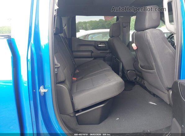 1GCPABEK8SZ133170 2025 CHEVROLET SILVERADO Blue VIN კოდის სტიკერის ხედი