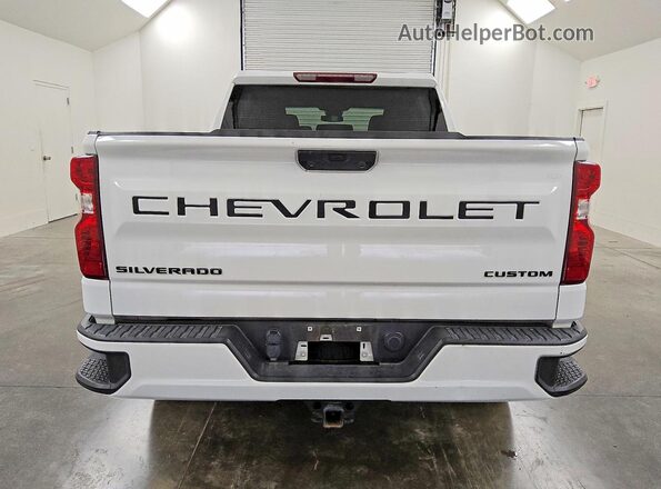1GCPABEK9RZ117229 2024 CHEVROLET SILVERADO White უკანა ხედი