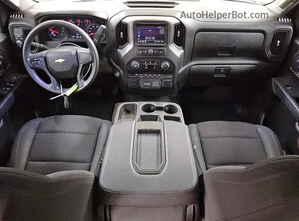1GCPABEK9RZ117229 2024 CHEVROLET SILVERADO White წინა პანელის ხედი