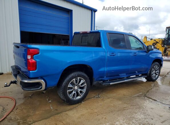 1GCPACED0RZ208865 2024 CHEVROLET SILVERADO Blue Задня права чверть