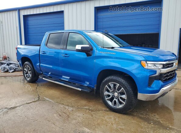 1GCPACED0RZ208865 2024 CHEVROLET SILVERADO Blue Передня права чверть