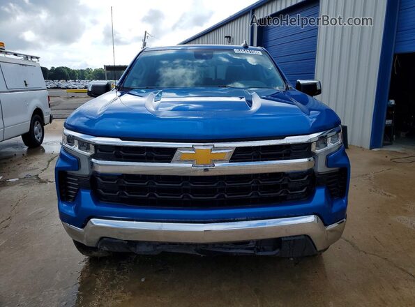 1GCPACED0RZ208865 2024 CHEVROLET SILVERADO Blue Вид спереду