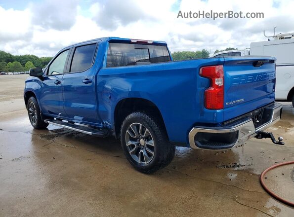 1GCPACED0RZ208865 2024 CHEVROLET SILVERADO Blue Задня ліва чверть