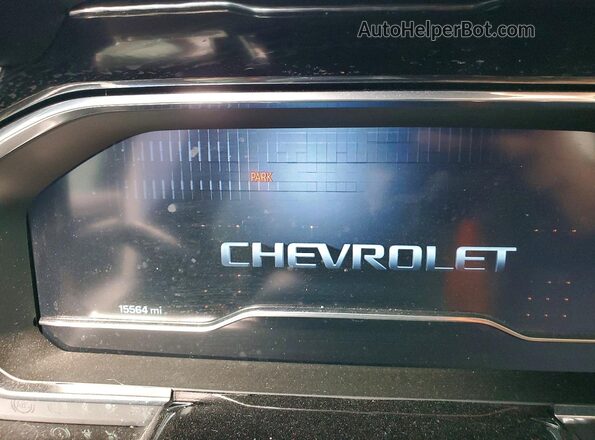 1GCPACED0RZ208865 2024 CHEVROLET SILVERADO Blue Вид щитка приладів