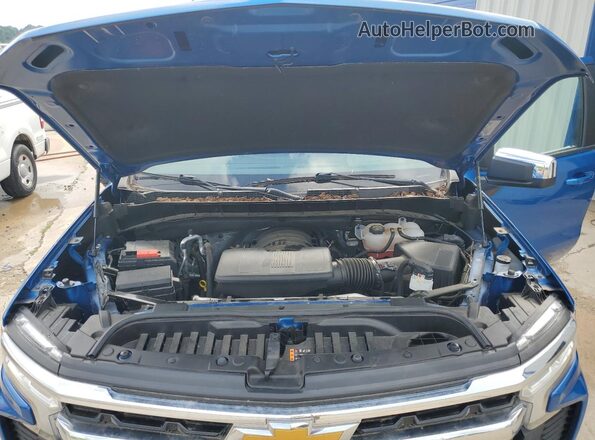 1GCPACED0RZ208865 2024 CHEVROLET SILVERADO Blue Панорамний вид салону 360°