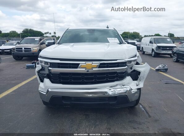 1GCPACED1RZ362159 2024 CHEVROLET SILVERADO Белый Вид щитка приборов