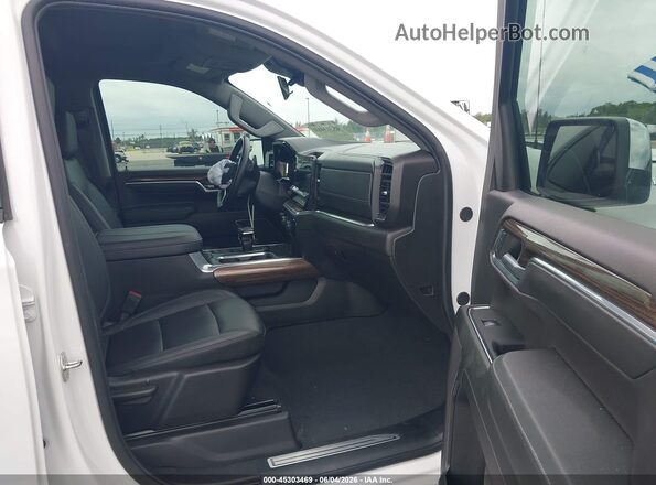 1GCPACED1RZ362159 2024 CHEVROLET SILVERADO Белый Вид салона спереди