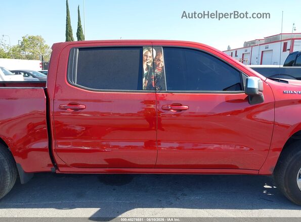 1GCPACED4RZ273041 2024 CHEVROLET SILVERADO Red Widok wnętrza 360 stopni