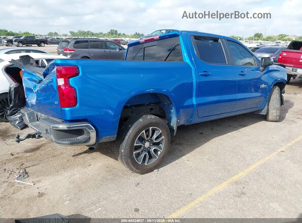 1GCPACED8RZ221802 2024 CHEVROLET SILVERADO Blue Trasero derecho