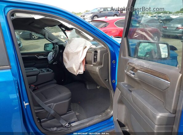 1GCPACED8RZ221802 2024 CHEVROLET SILVERADO Blue Vista interior delantera