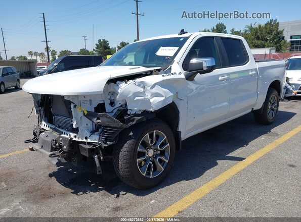 1GCPACEK1SZ261952 2025 CHEVROLET SILVERADO White Передня ліва чверть