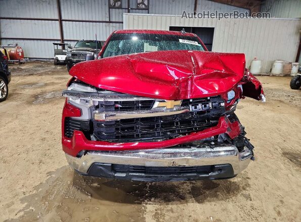 1GCPACEK2NZ503166 2022 CHEVROLET SILVERADO Red წინა ხედი
