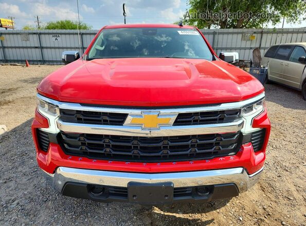 1GCPACEK5RZ245411 2024 CHEVROLET SILVERADO Красный Вид спереди