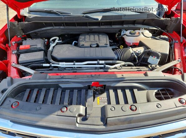 1GCPACEK5RZ245411 2024 CHEVROLET SILVERADO Красный Вид задней части салона