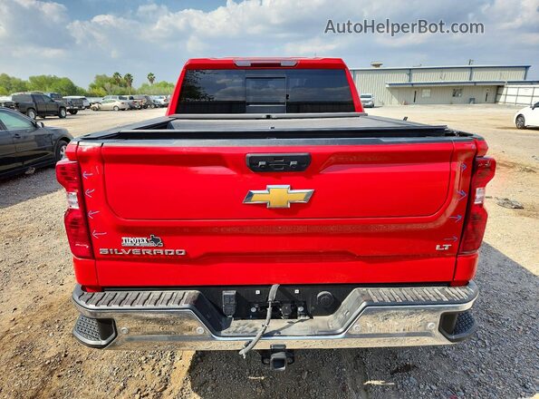 1GCPACEK5RZ245411 2024 CHEVROLET SILVERADO Красный Вид сзади