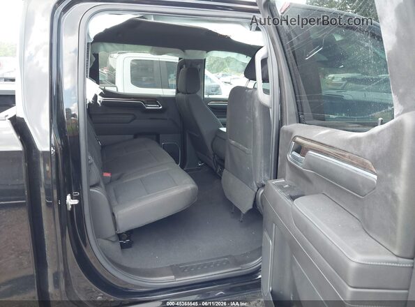 1GCPACEKXNZ529255 2022 CHEVROLET SILVERADO Black Vista de la etiqueta del VIN