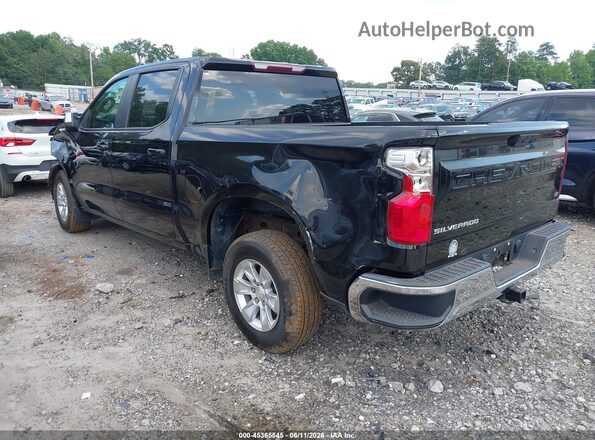 1GCPACEKXNZ529255 2022 CHEVROLET SILVERADO Black Trasero izquierdo