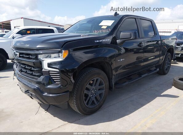 1GCPADE80RZ310840 2024 CHEVROLET SILVERADO Black Przód lewy