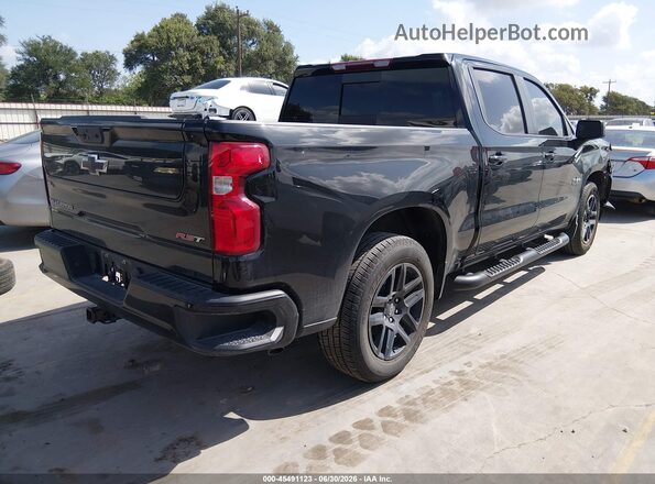 1GCPADE80RZ310840 2024 CHEVROLET SILVERADO Black Tył prawy