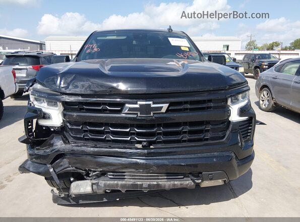 1GCPADE80RZ310840 2024 CHEVROLET SILVERADO Black Widok wnętrza z tyłu
