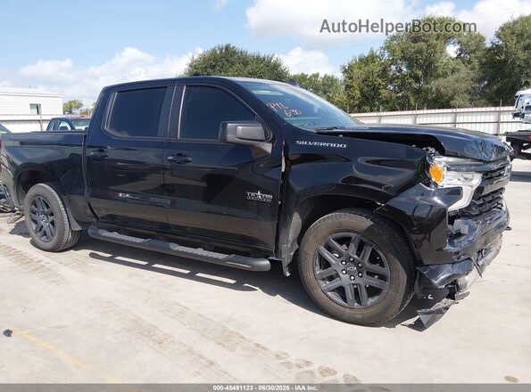 1GCPADE80RZ310840 2024 CHEVROLET SILVERADO Black Widok wnętrza 360 stopni