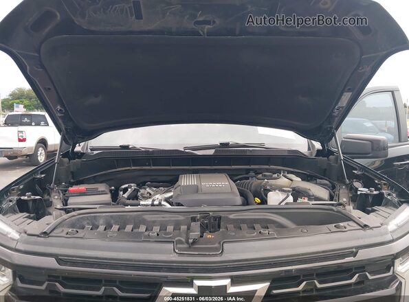 1GCPADE8XSZ124518 2025 CHEVROLET SILVERADO Черный Вид сзади