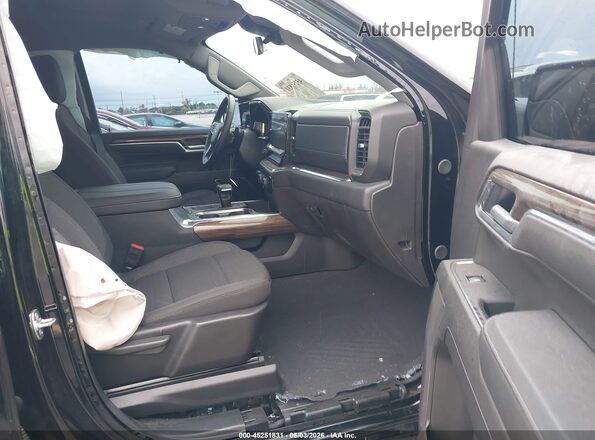 1GCPADE8XSZ124518 2025 CHEVROLET SILVERADO Черный Вид салона спереди