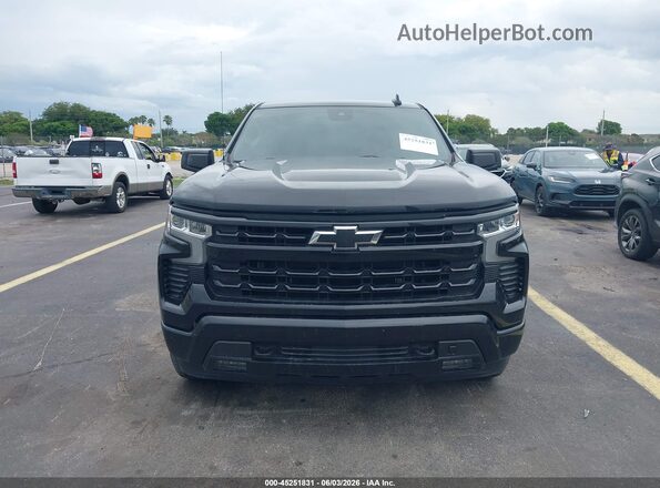 1GCPADE8XSZ124518 2025 CHEVROLET SILVERADO Черный Вид задней части салона