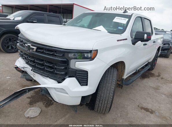 1GCPADEDXSZ228942 2025 CHEVROLET SILVERADO White Առջևի ձախ երեք քառորդ տեսարան