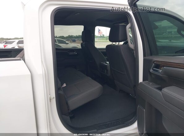 1GCPADEDXSZ228942 2025 CHEVROLET SILVERADO White VIN կոդի պիտակի տեսք