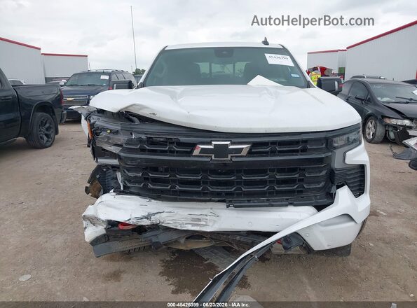 1GCPADEDXSZ228942 2025 CHEVROLET SILVERADO White Սարքավորումների վահանակի տեսք